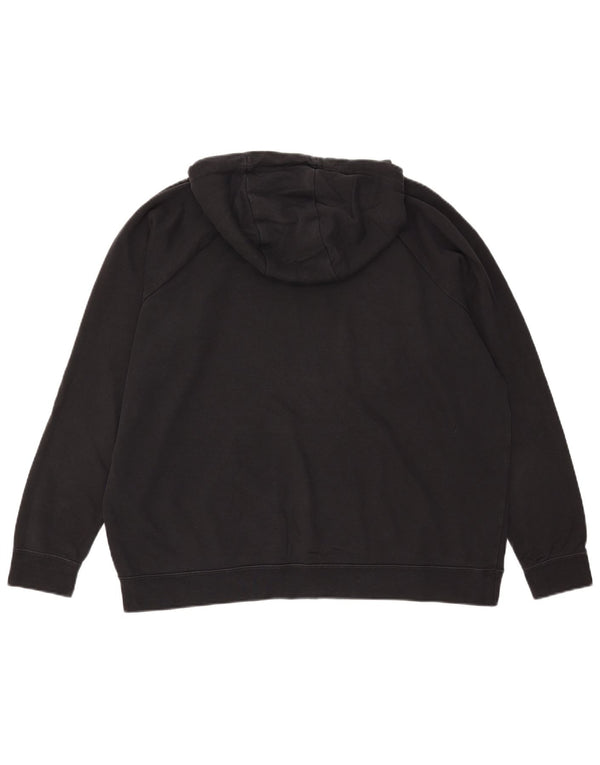 Nike Dame grafisk oversize hættetrøje Jumper UK 18 XL Sort bomuld
