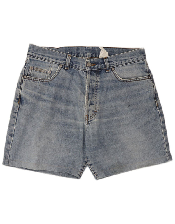 Calvin Klein Mens Denim Shorts W32 Medium Blue Cotton