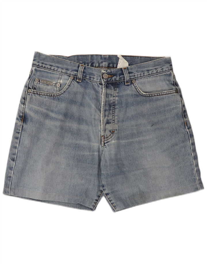 Calvin Klein Herre Denim Shorts W32 Medium Blue Bomuld