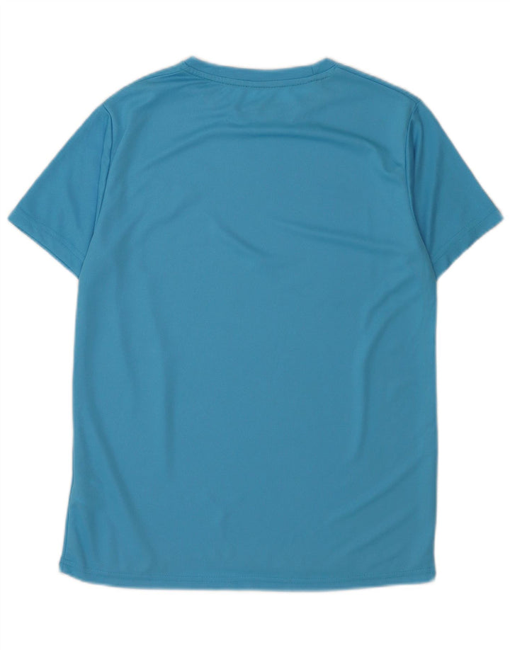 Under Armour Herre T-Shirt Top Lille Blå Bomuld