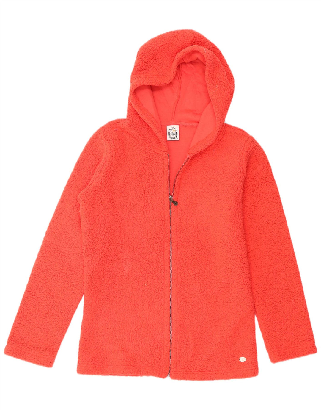 Scorpion Bay dame fleecejakke med hætte UK 18 XL Orange Polyester