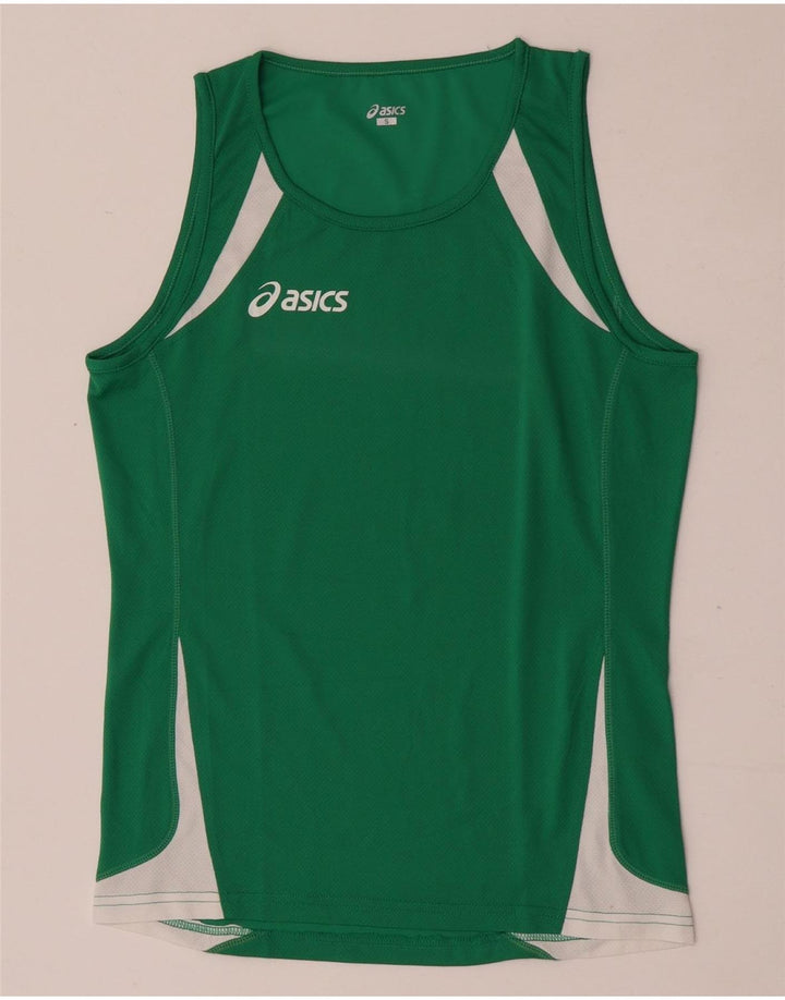 Asics Herre Grafisk Vest Top Lille Grøn Colourblock