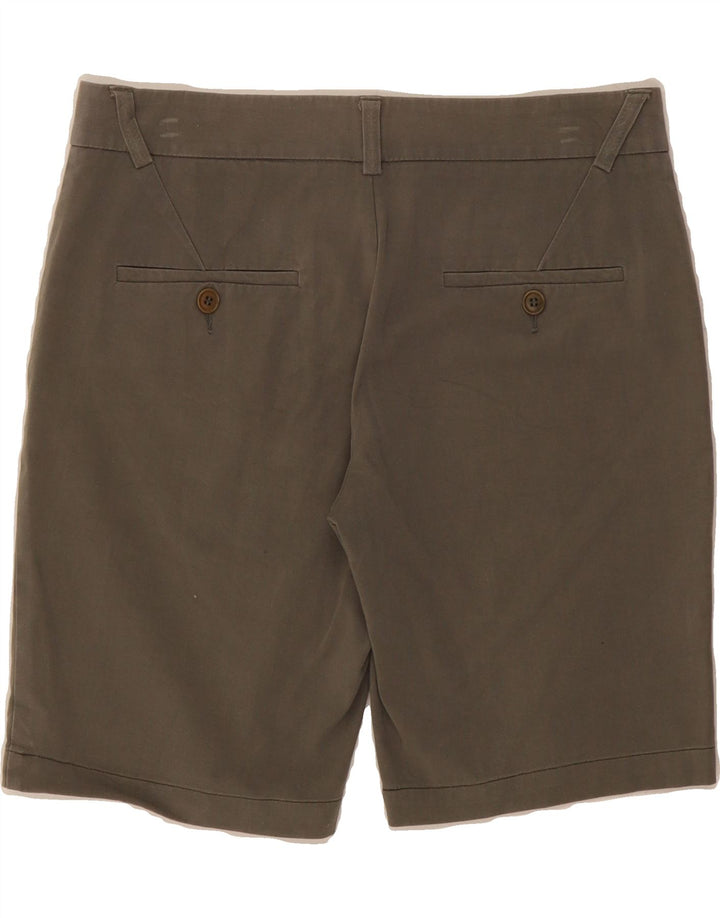 STEFANEL Womens Chino Shorts EU 38 Medium W30  Grey Cotton Vintage Stefanel and Second-Hand Stefanel from Messina Hembry 