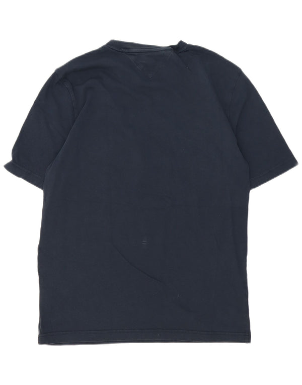 Tommy Hilfiger Mens Graphic T-Shirt Top XL Navy Blue Cotton