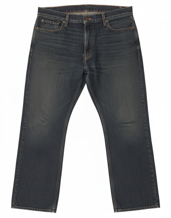 Levi's Herre 514 Slim Straight Jeans W36 L30 Blå Bomuld