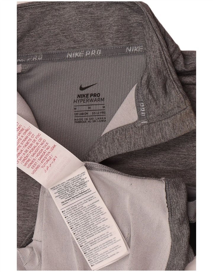 Nike Girls Pullover træningsdragt Top 10-11 år Medium Grey Colourblock