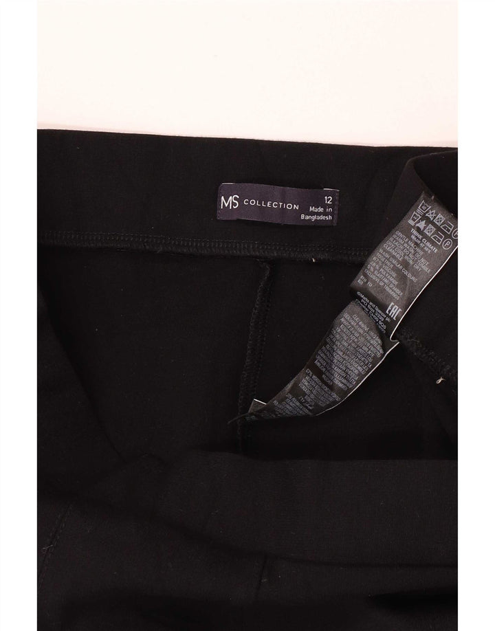 Marks & Spencer Womens Leggings UK 12 Medium Black Viscose