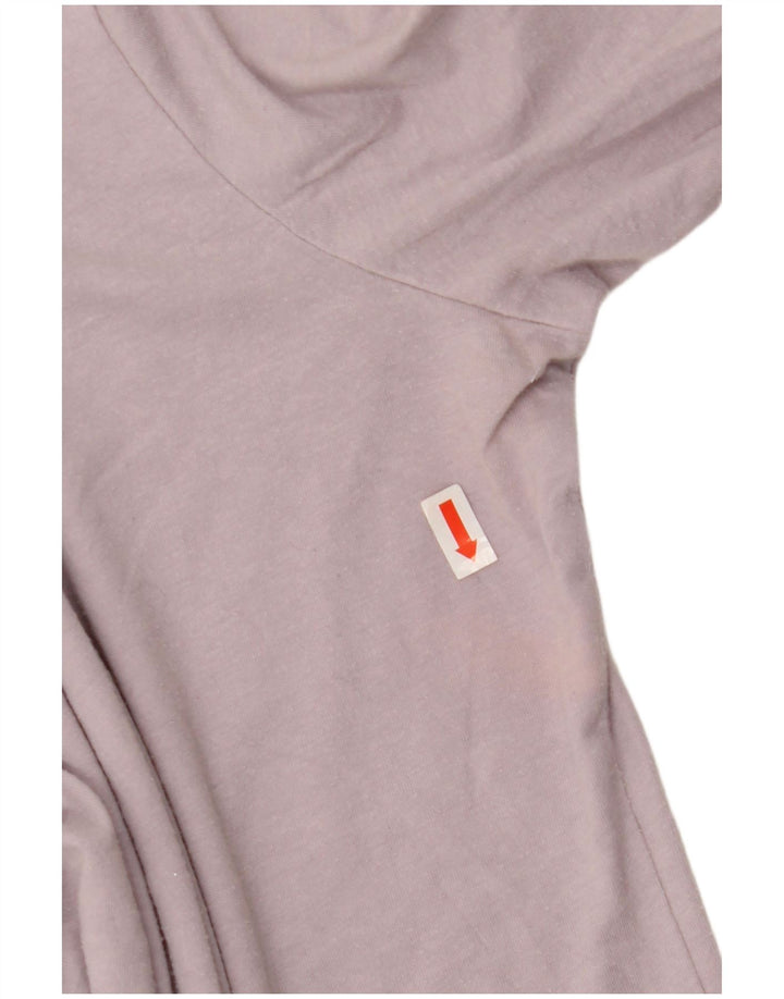 Nautica Dame Top Langærmet UK 14 Medium Lilla Bomuld