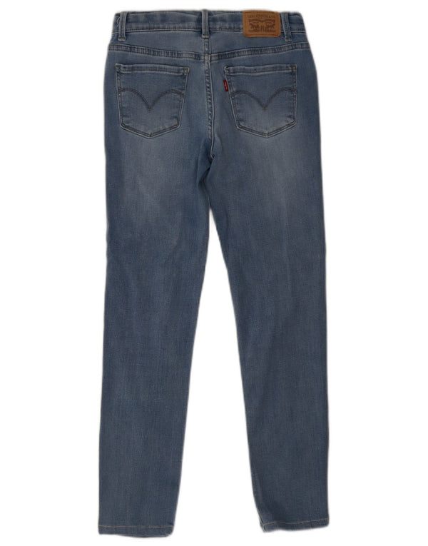 Levi's Girls 710 Super Skinny Jeans 11-12 år W25 L25 Blå Bomuld