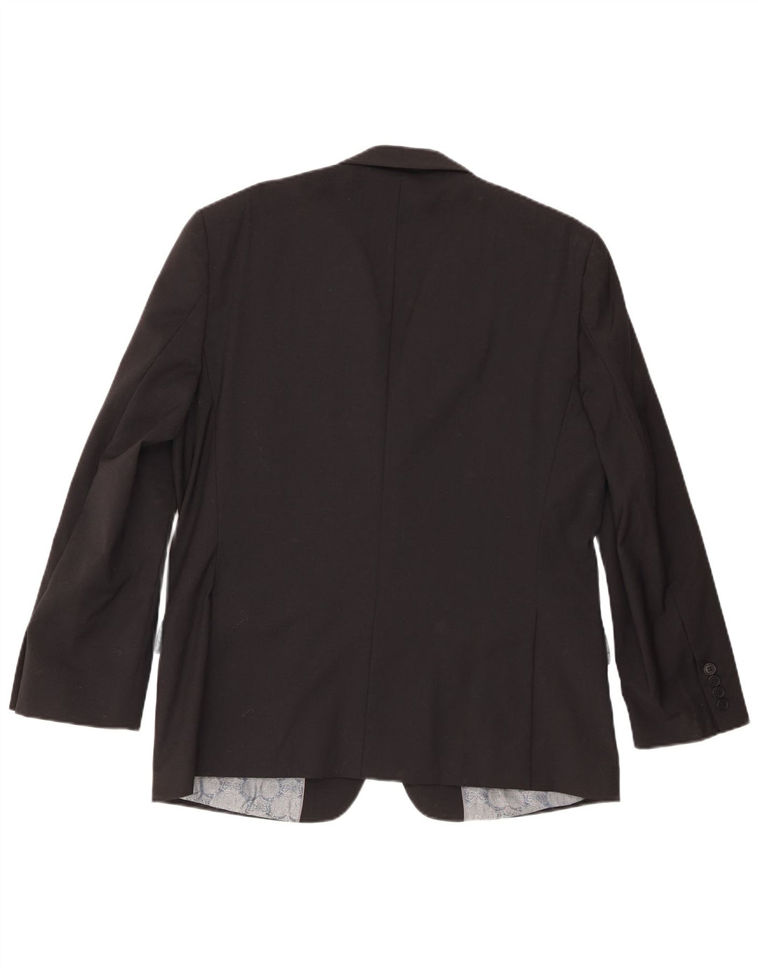 Ted Baker Herre 2 Button Blazer Jacket UK 42 XL Sort Uld