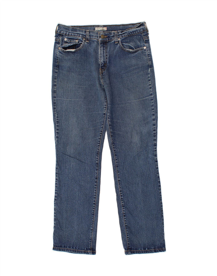 LEVI'S Womens 505 Straight Jeans US 12 Large W30 L30 Blue Cotton Vintage Levi's and Second-Hand Levi's from Messina Hembry 
