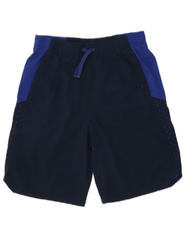 UNDER ARMOUR Drenge Heat Gear Sportsshorts 11-12 år Large Navy Blue