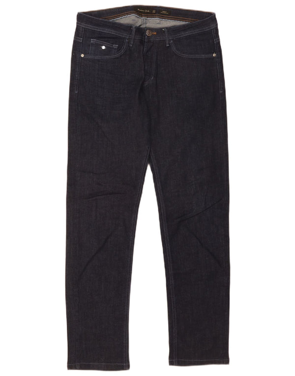 Massimo Dutti Herre Slim Jeans EU 40 Medium W31 L30 Navy Blue
