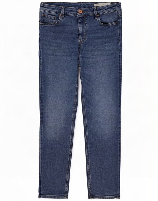 Marks & Spencer Womens The Sienna Straight Jeans UK 14 Large W32 L27 Blue
