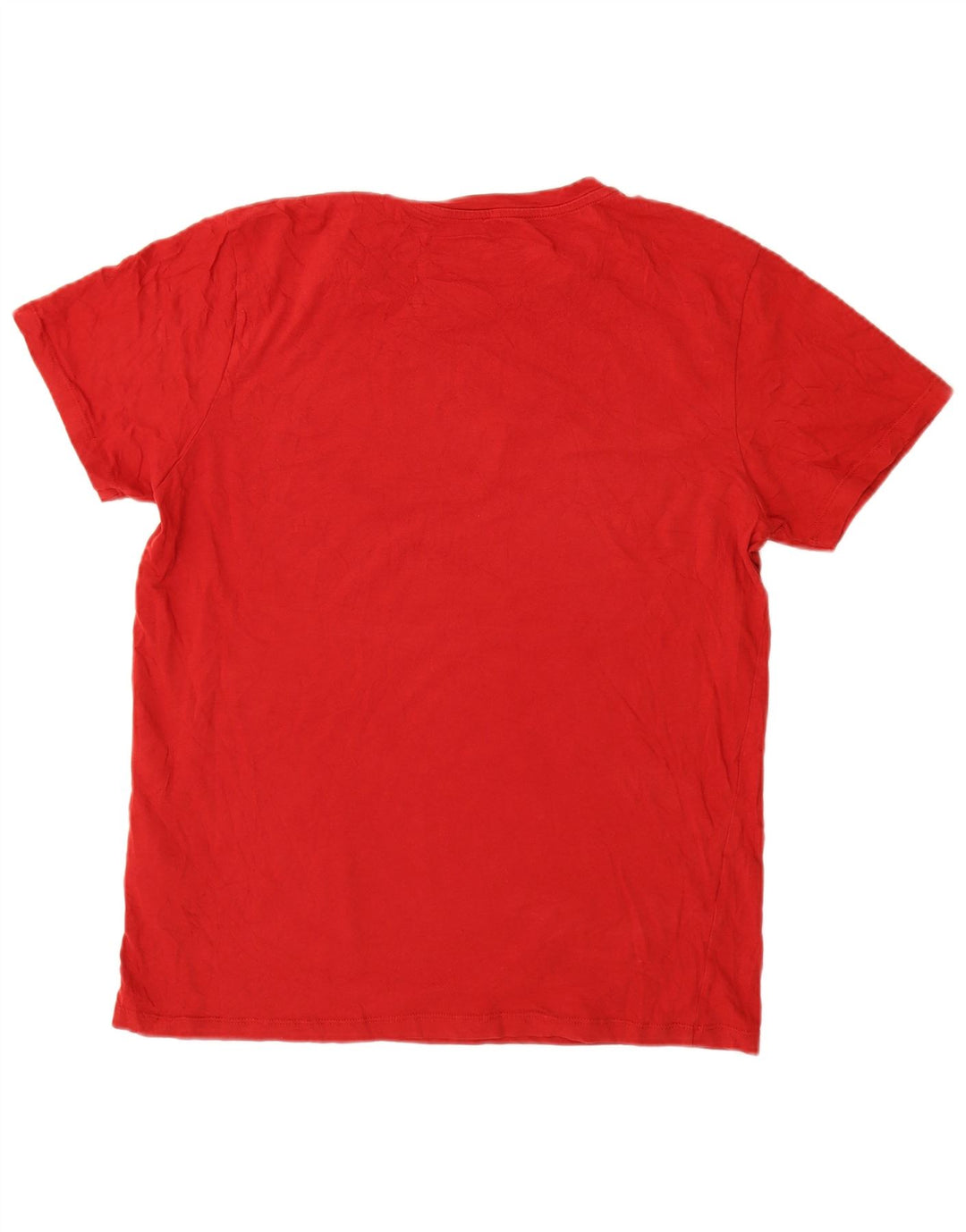 Jack & Jones Herre grafisk T-shirt Top Stor rød bomuld