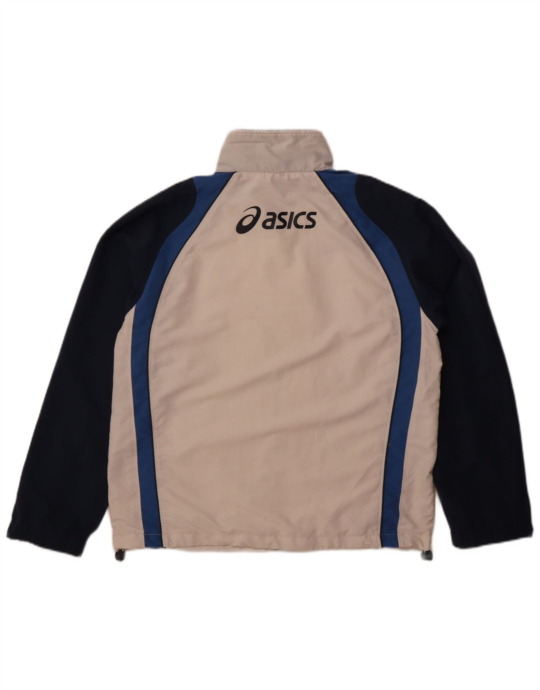 Asics Herre grafisk træningsdragt Topjakke Stor hvid Colourblock Polyester
