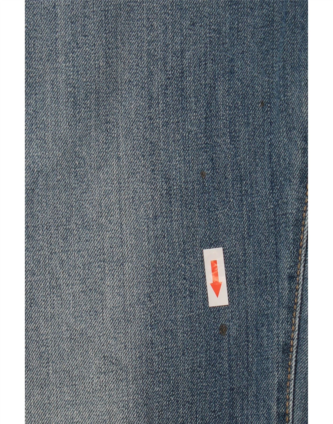 Benetton Herre Denim Shorts W33 Medium Blue