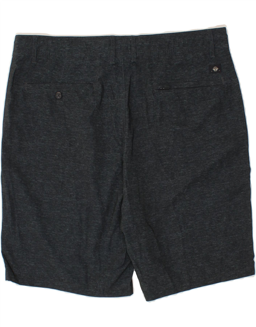 DOCKERS Mens Chino Shorts W36 Large  Navy Blue Polyester Vintage Dockers and Second-Hand Dockers from Messina Hembry 