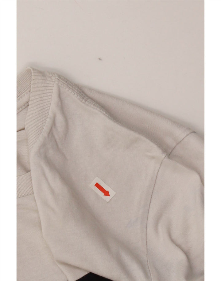 Levi's Herre grafisk T-shirt Top XS Hvid Colourblock Bomuld