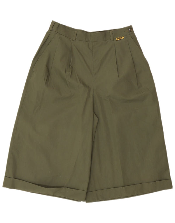NINO kvinders højtaljede chinoshorts IT 46 Large W26 L15 Khaki