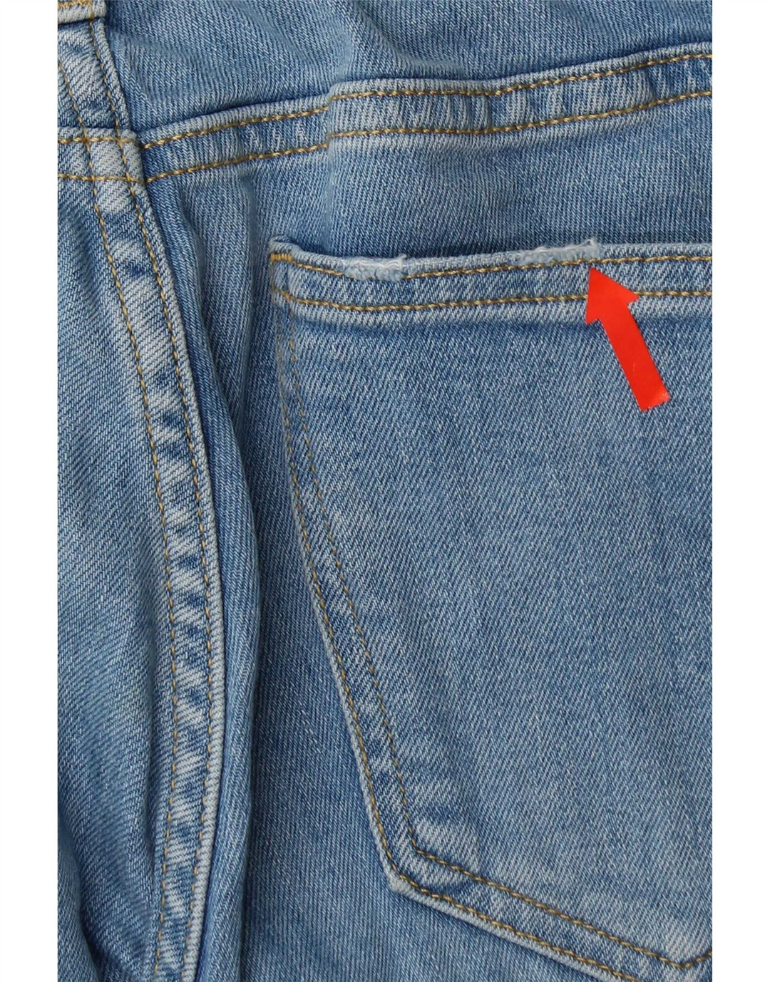 Zara Dame Slim Jeans EU 40 Medium W30 L29 Blå Bomuld