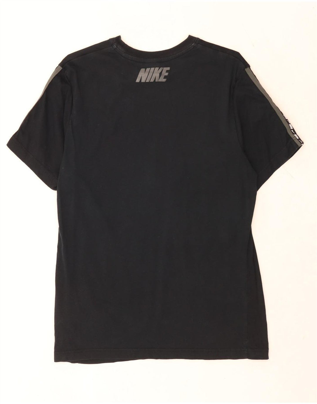 Nike Herre grafisk T-shirt Top Medium Sort Bomuld
