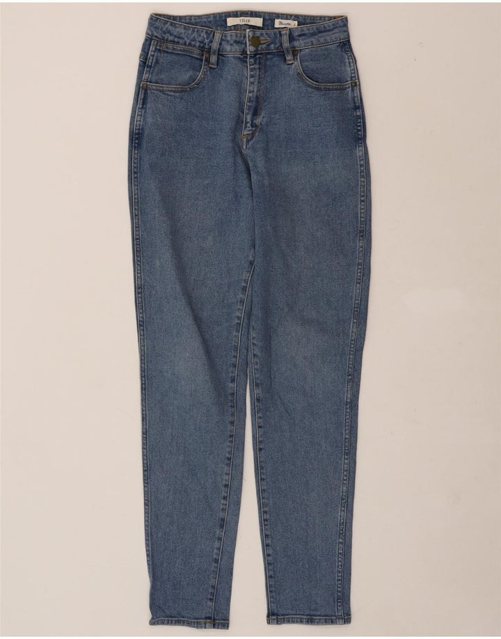 WRANGLER Womens Tyler Slim Jeans US 8 Medium W28 L30 Blue Cotton Vintage Wrangler and Second-Hand Wrangler from Messina Hembry 