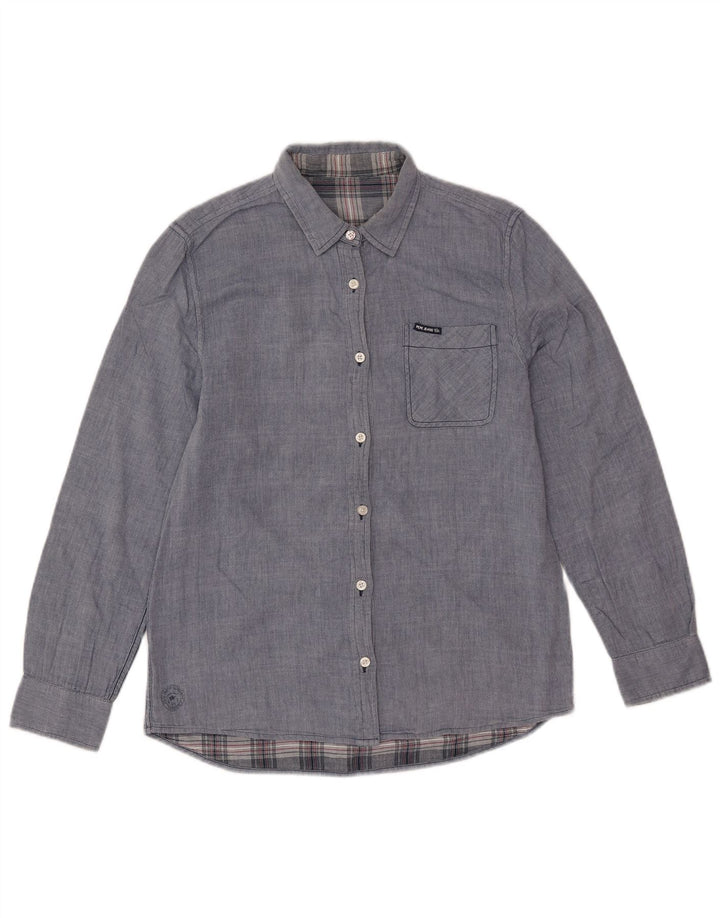 PEPE Jeans Dameskjorte UK 14 Medium Blue