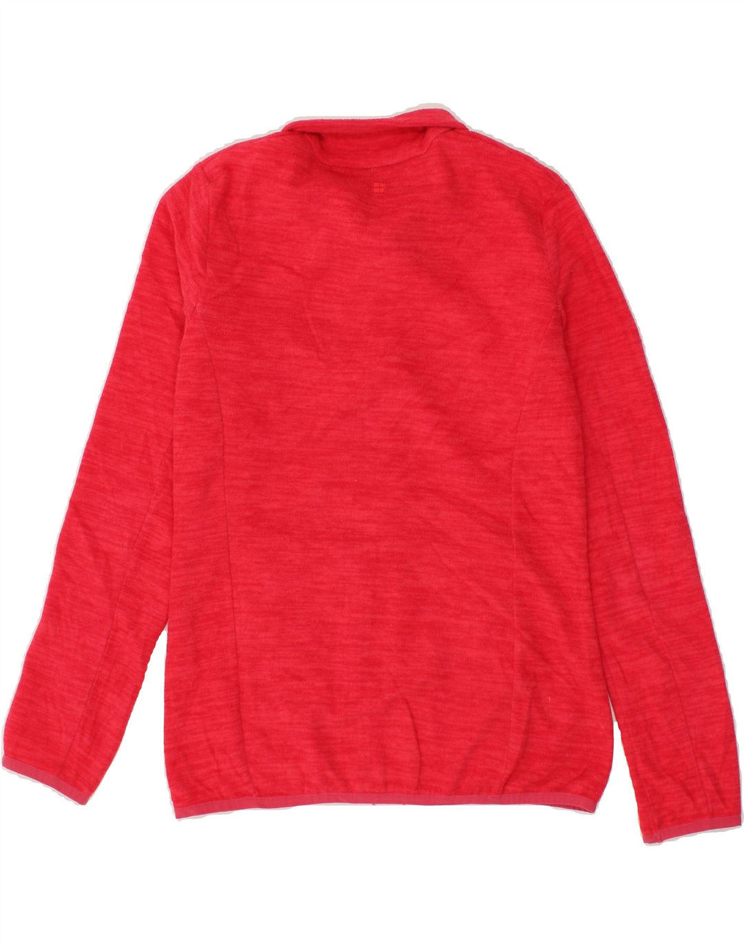 MOUNTAIN WAREHOUSE Womens Fleece Jacket UK 10 Small Red Pinstripe Vintage Mountain Warehouse and Second-Hand Mountain Warehouse from Messina Hembry 