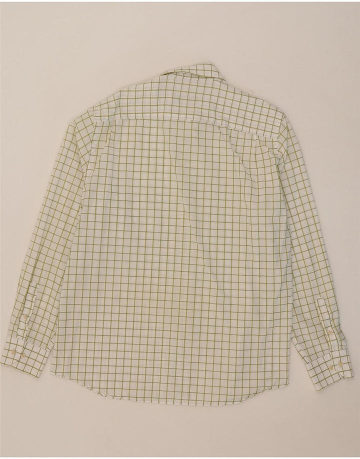 Massimo Dutti Herreskjorte XL Hvid Ternet