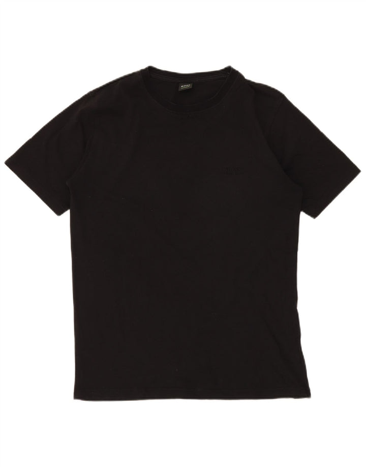 HUGO BOSS Herre T-Shirt Top Stor Sort