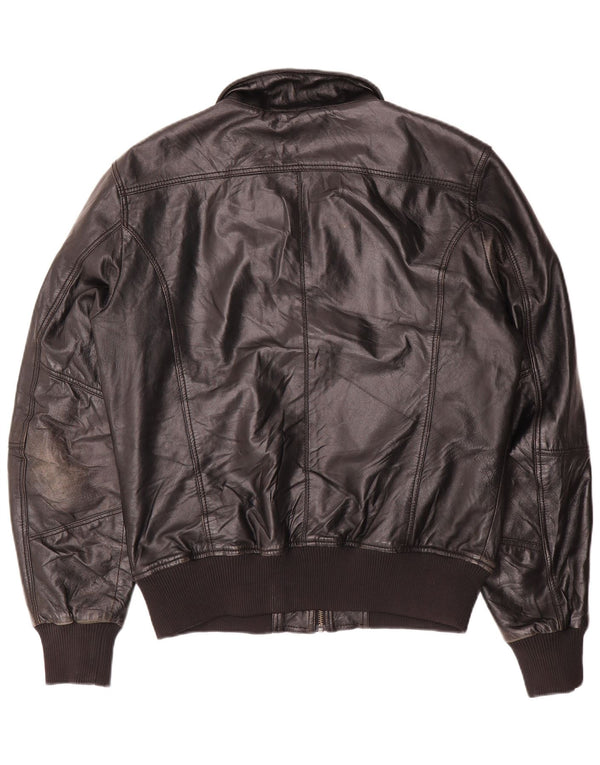 Vintage herre læderjakke UK 40 Large Black