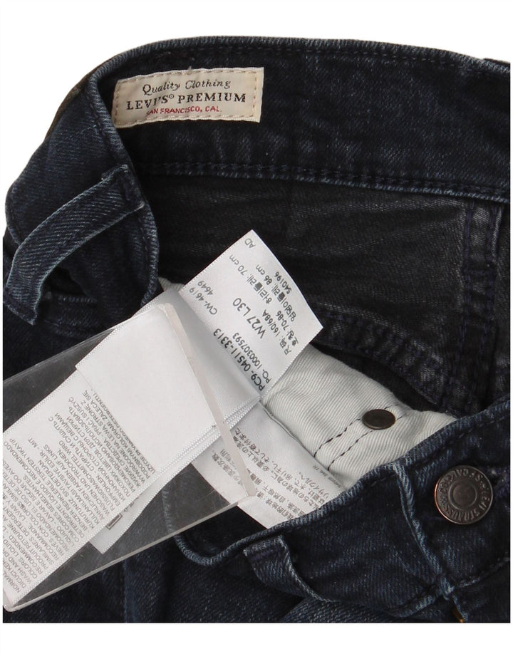 Levi's Dame 511 Slim Jeans W27 L30 Marineblå Bomuld