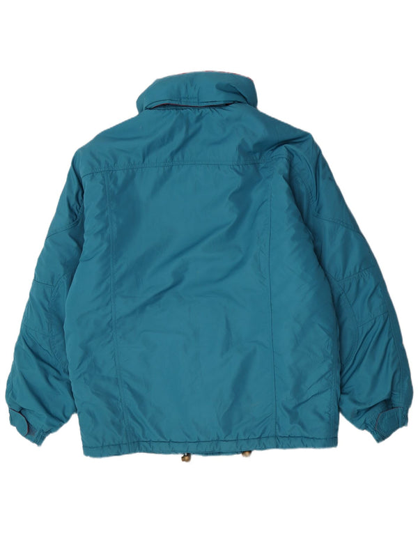 Ellesse Herre hættepolstret jakke UK 42 XL Blå Polyester