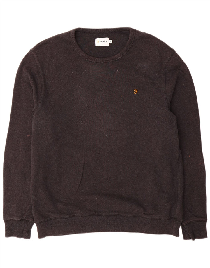 Farah Herre Sweatshirt Jumper XL Grå Bomuld