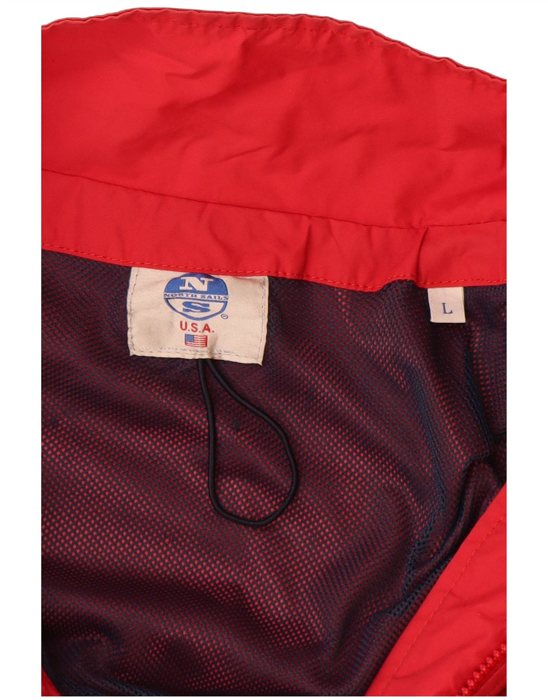 North Sails Herre Bomber Jacket UK 40 Large Rød Polyamid