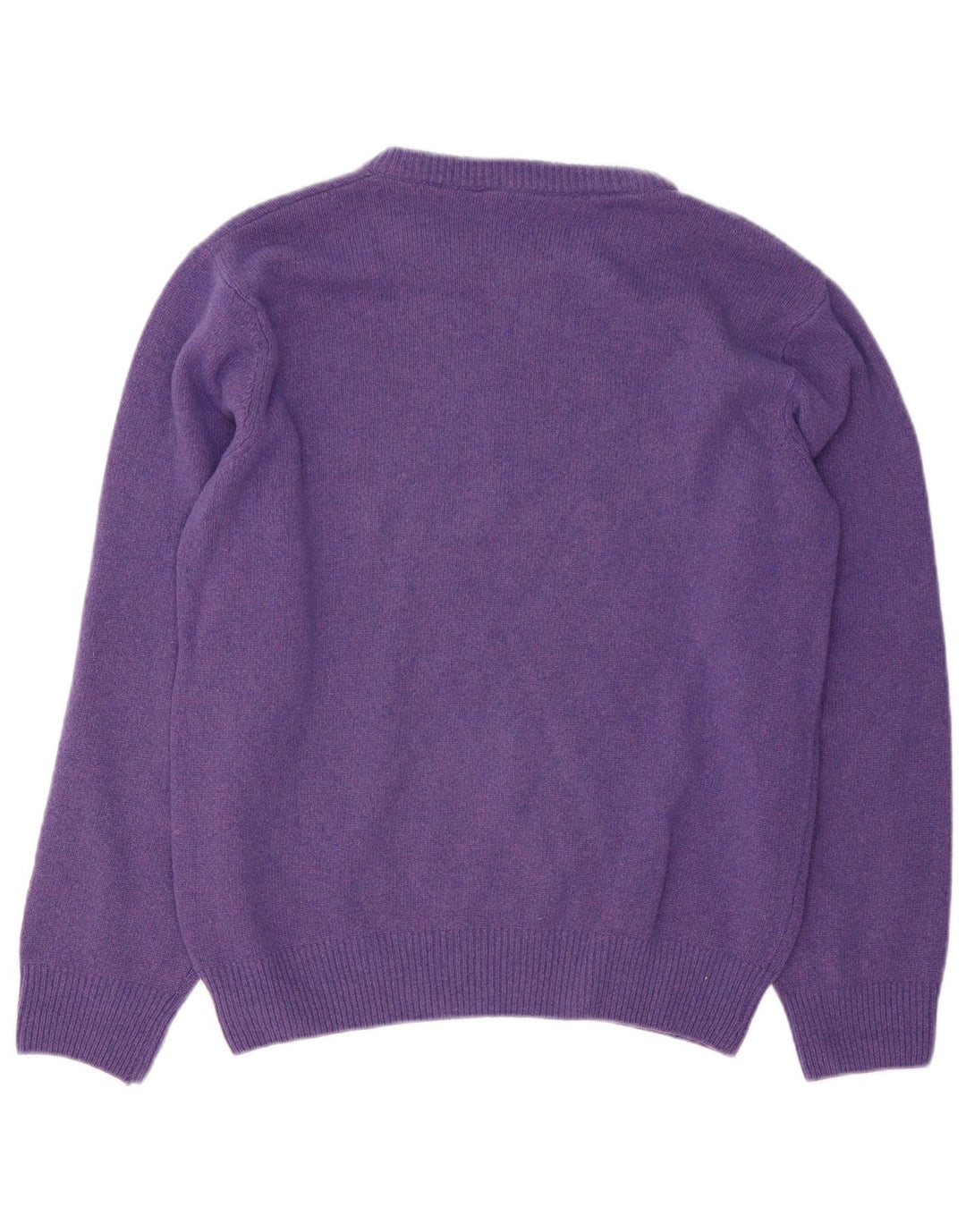 Luca Nobili Herre Boat Neck Jumper Sweater Medium Lilla Uld