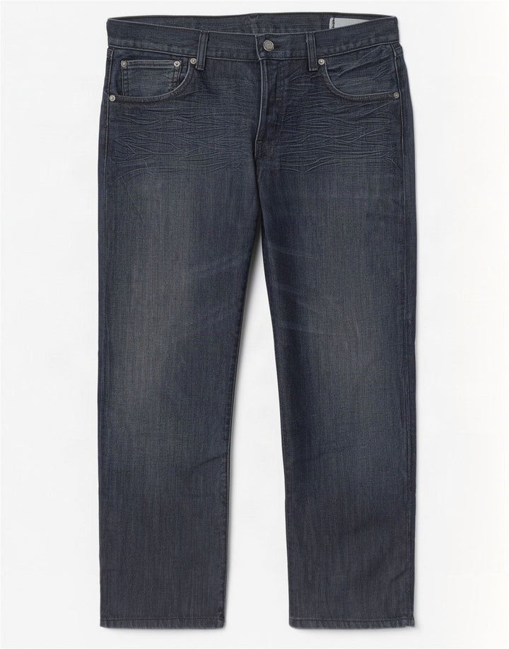 Levi's Herre 501 lige jeans W36 L27 marineblå bomuld