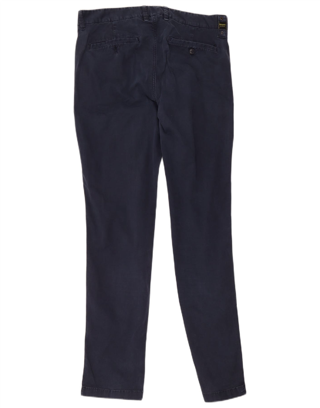 Blauer Herre Slim Chino Bukser W34 L33 Marineblå Bomuld