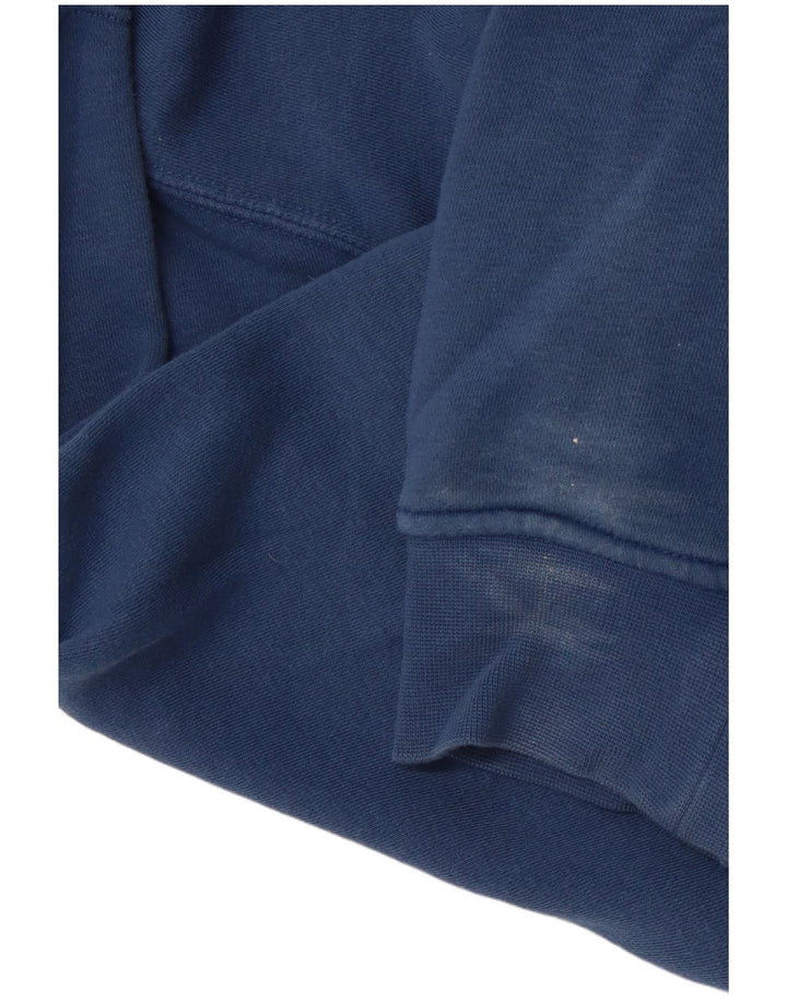 JORDAN Hættetrøje med lynlås til mænd 2XL Blå bomuld