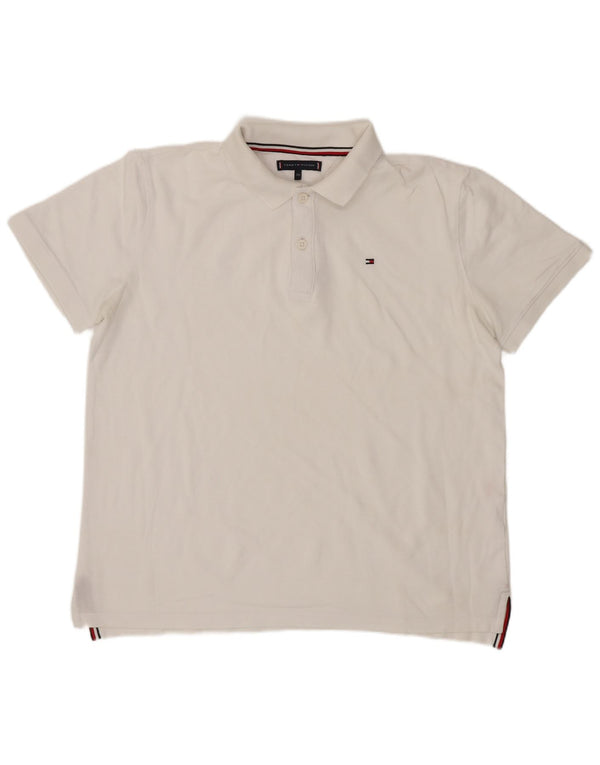 Tommy Hilfiger Boys Polo Shirt 15-16 Years White