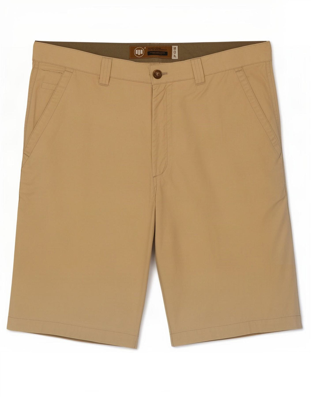 Fordocks Herre Chino Shorts IT 50 Large W34 Beige Bomuld