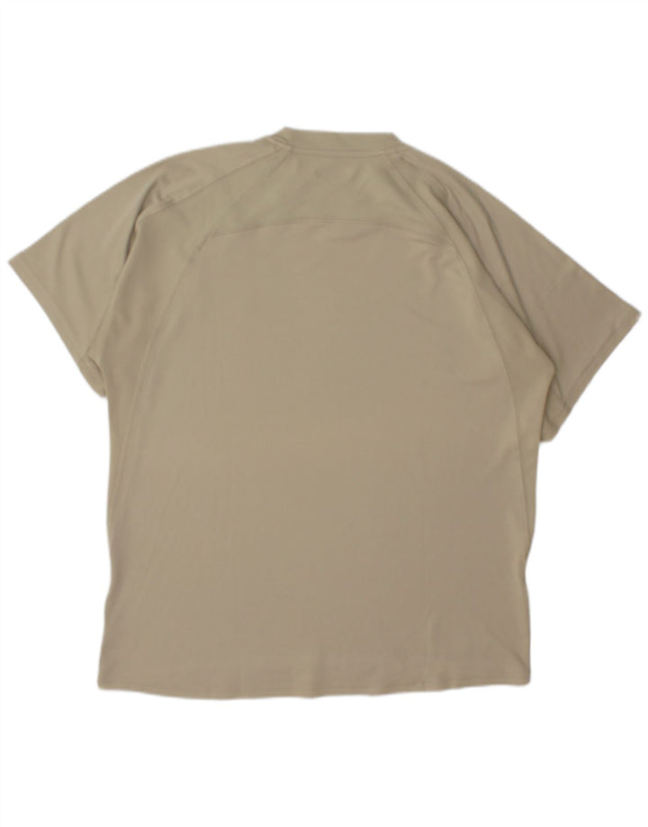 Under Armour Herre T-Shirt Top Stor Beige Polyester