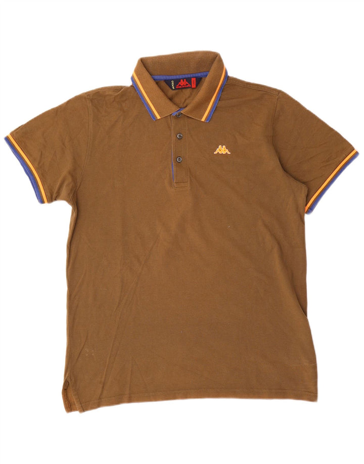 Kappa Herre Polo Shirt Large Khaki