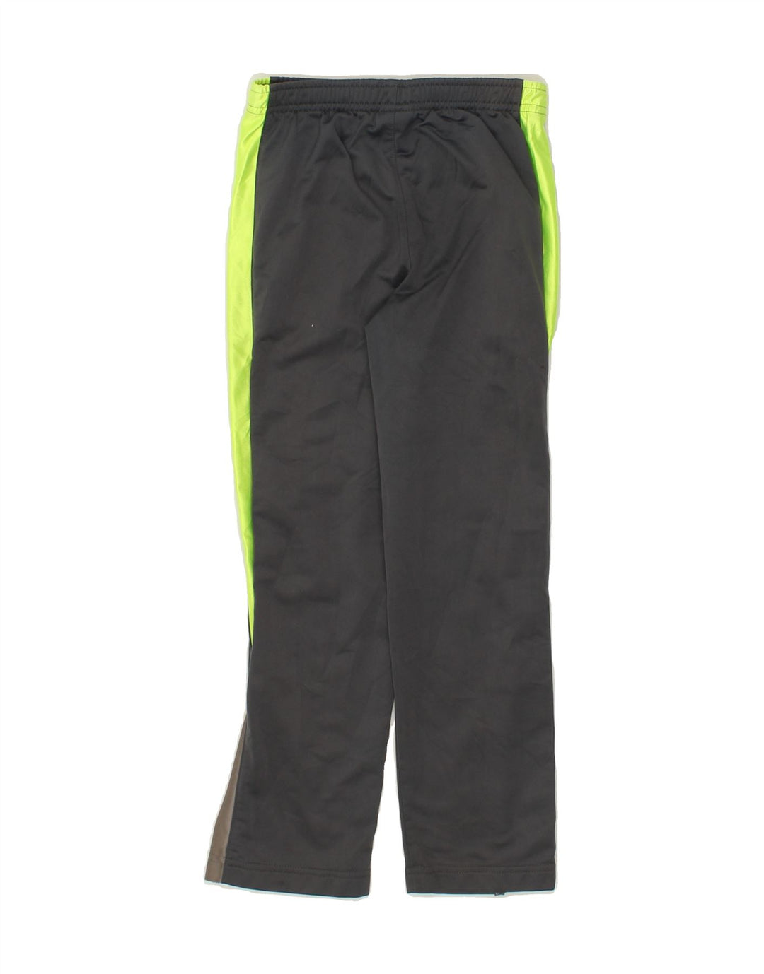 NIKE Boys Tracksuit Trousers 6-7 Years Grey Colourblock Polyester Vintage Nike and Second-Hand Nike from Messina Hembry 
