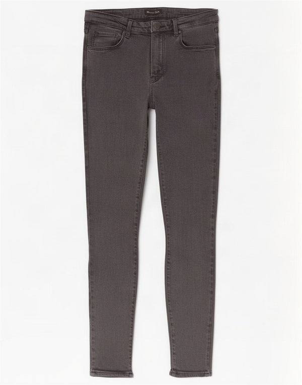 Massimo Dutti Dame Skinny Jeans W30 L29 Grå