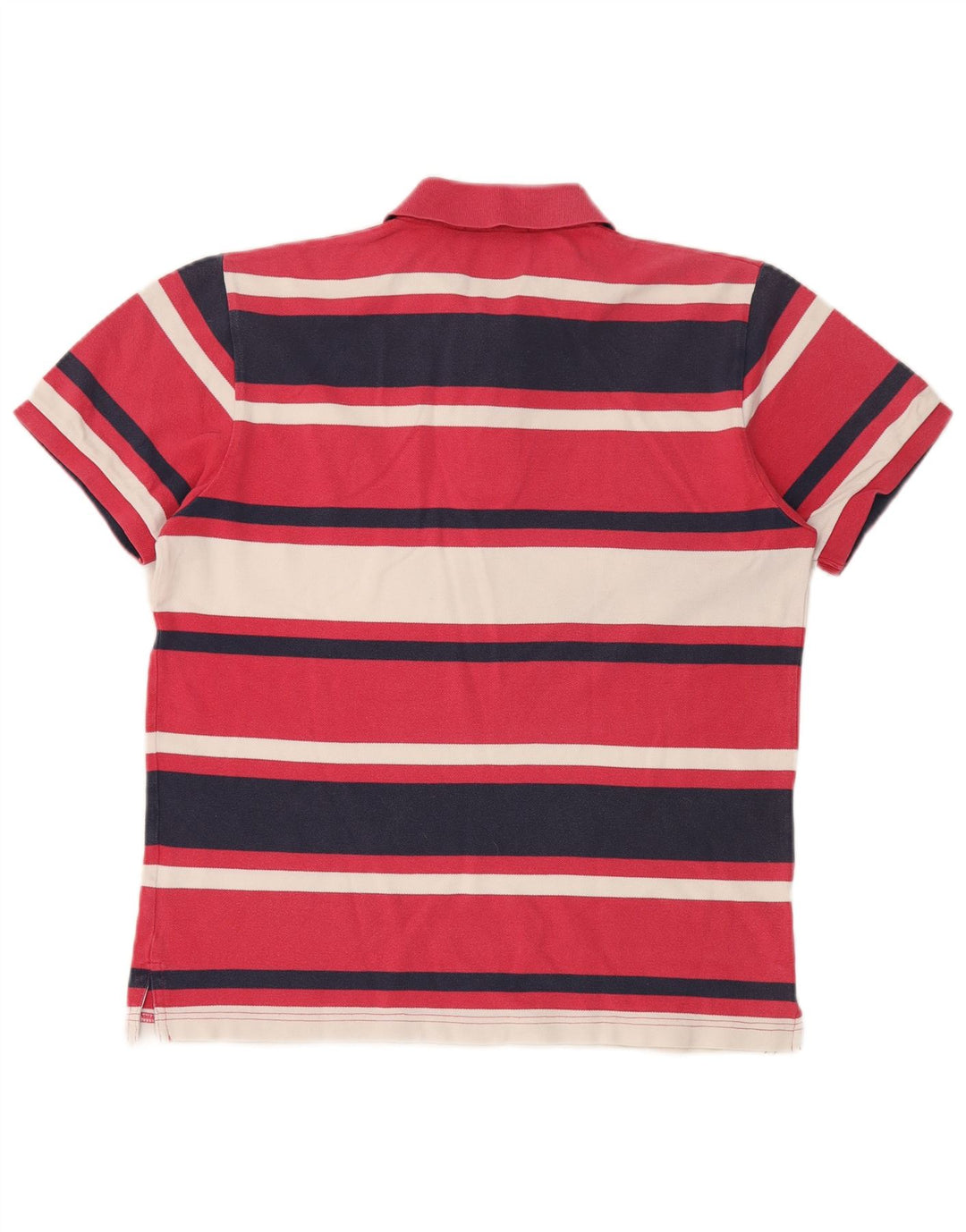 Gant Poloshirt til mænd Medium Pink Stribet bomuld