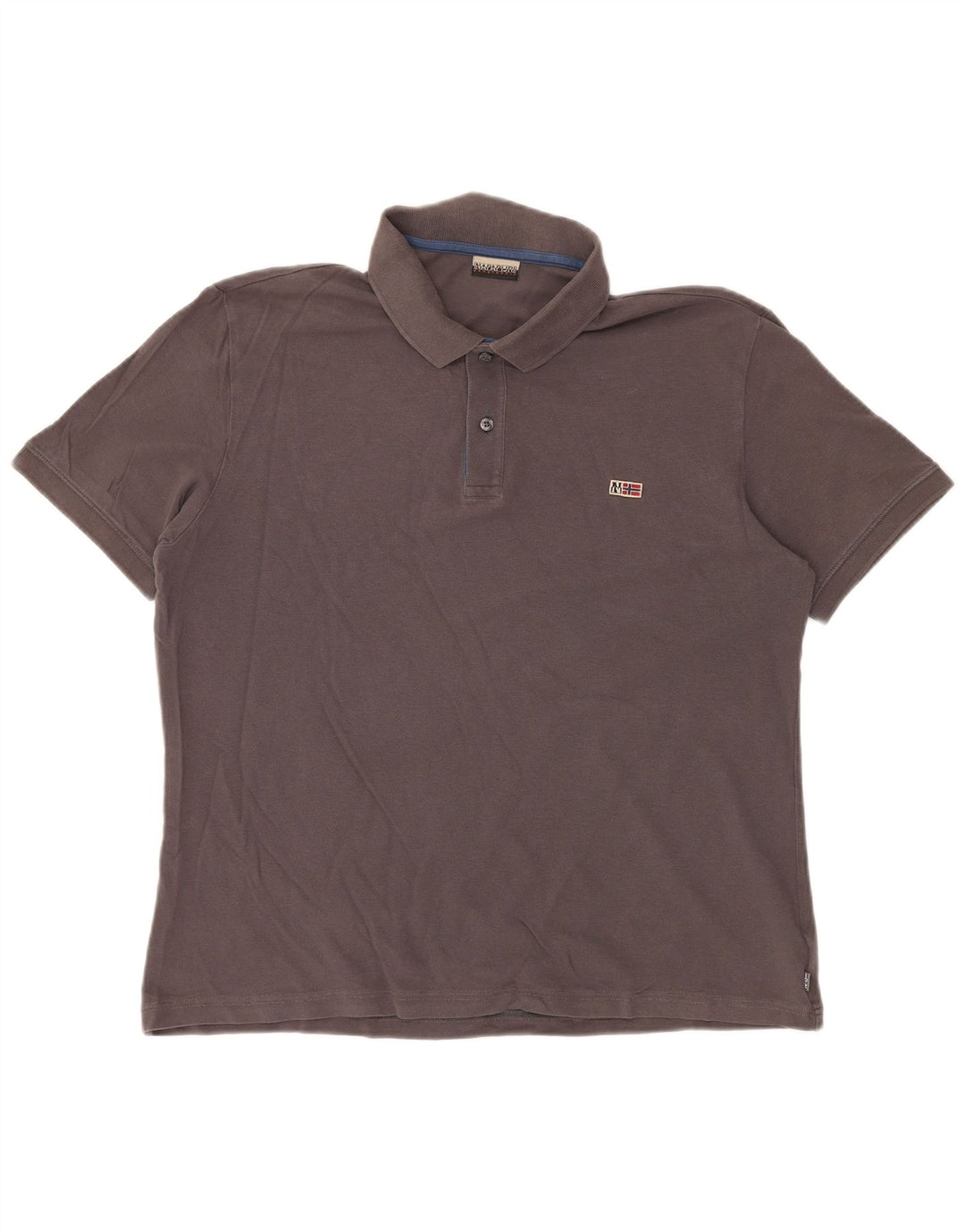 NAPAPIJRI Herre Geographic Polo XL Grå