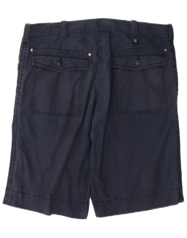 Calvin Klein Herre Chino Shorts W32 Medium Navyblå Bomuld