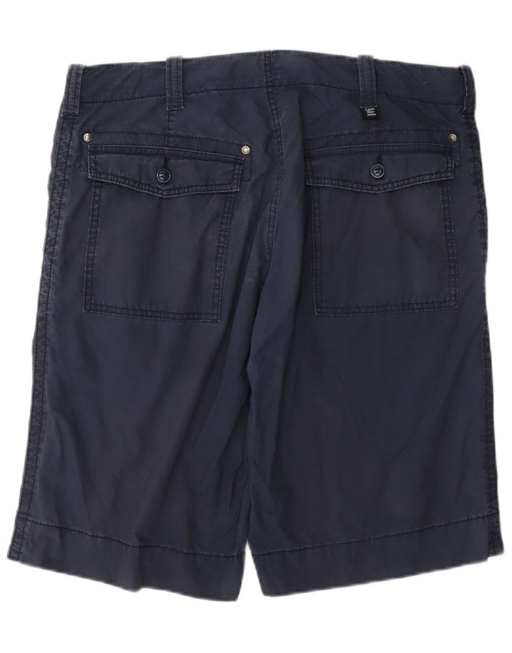 Calvin Klein Herre Chino Shorts W32 Medium Navyblå Bomuld